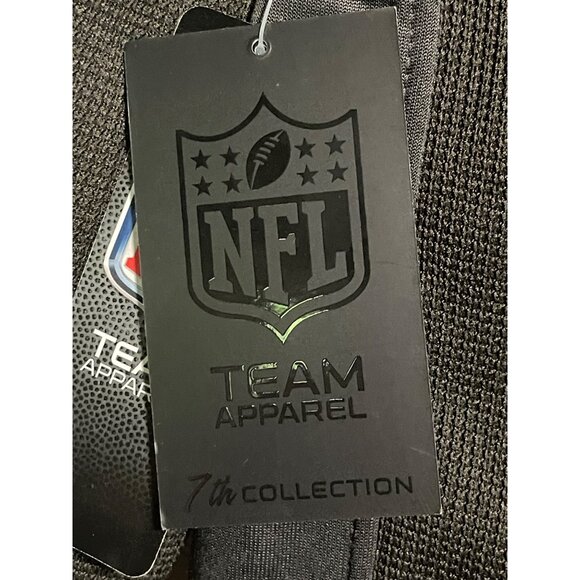 Tampa Bay Buccaneers NFL Team Apparel 1/4 Zip Pullover Mens S Pewter Waffle Knit - Picture 10 of 12